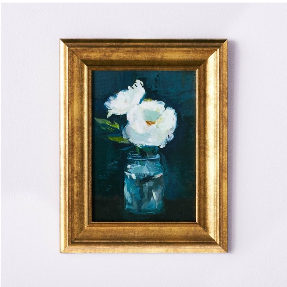 Floral Arrangement Framed designed 
with Studio McGee